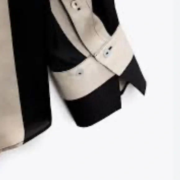 Zara NWT striped blouse 7885/138 - Picture 2 of 5